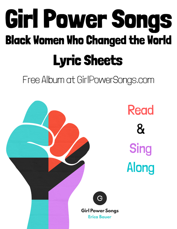 Girl Power Songs Lyric Sheets - Girl Power Songs: Black women who changed the world